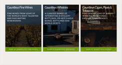 Desktop Screenshot of gauntleys.com