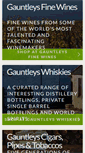 Mobile Screenshot of gauntleys.com